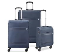 Roncato Jazz 4.0 4 ruote Set di valigie 3 pezzi blu