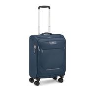 RONCATO Joy trolley cabina morbido 4 ruote con tsa e presa usb Blu notte