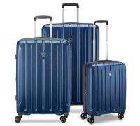 Roncato Kinetic 2.0 4 ruote Set di valigie 3 pezzi con piega di espansione blu (TAS038341)