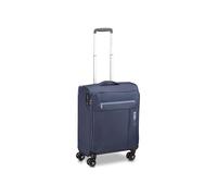 Trolley Cabina 4r 55x40x20 Cm Lite Soft Blu Navy