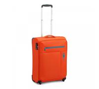 Roncato Lite Soft Trolley Bagaglio A Mano 2 Ruote 55x40x20 Cm - Arancione Brillante