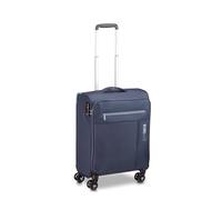 Trolley Cabina 4r 55x40x20 Cm Lite Soft Blu Navy