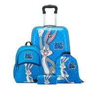 Roncato LOONEY TUNES DLX SET VALIGIE (Cabina, Zaino Bambino) - Bugs Bunny