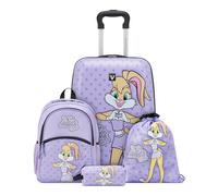 Roncato LOONEY TUNES DLX SET VALIGIE (Cabina, Zaino Bambino) - Lola Bunny