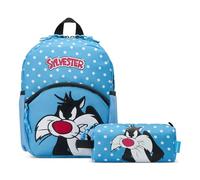 Zaino Baby Silvestro Azzurro Looney Tunes Azzurro Cielo