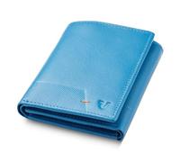 RONCATO MAG-WAL Portafoglio uomo 10x8.5x2 cm - Azzurro