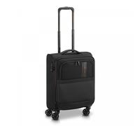 RONCATO METROPOLITAN Valigia Trolley Cabina 55x40x20/25 cm, Espandibile con zip e con sistema di chiusura TSA - Nero