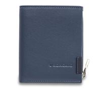 Roncato Monaco Portafoglio Uomo 10x8x1.5 Cm - Blu Denim