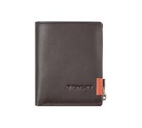 Roncato Monaco Portafoglio Protezione RFID Vera Pelle 8 cm marrone