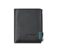 Roncato Monaco Portafoglio Protezione RFID Vera Pelle 8 cm nero