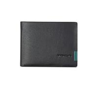 Roncato Monaco Portafoglio Protezione RFID Vera Pelle 9 cm nero