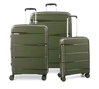 Roncato R-LITE SET VALIGIE (Grande, Medio, Cabina) Verde Militare
