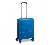 Trolley Cabina Espandibile 55 X 40 X 20/23 Cm R-lite Blu Cobalto