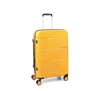 RONCATO R-LITE trolley medio 66 cm, espansibile, con sistema di chiusura TSA - giallo sole