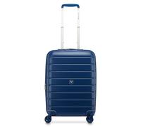 RONCATO RELIFE trolley cabina - 4 ruote rimovibili, espandibile, altezza 55 cm, con sistema di chiusura TSA, BLU NOTTE