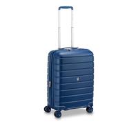 RONCATO RELIFE trolley cabina - 4 ruote rimovibili, espandibile, altezza 55 cm, con sistema di chiusura TSA, BLU NOTTE