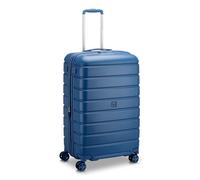 RONCATO RELIFE trolley medio - 4 ruote, espandibile, altezza 73 cm, con sistema di chiusura TSA, BLU RETRÒ