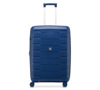 RONCATO SKYLINE 2.0 trolley medio 70 cm, espandibile e con sistema di chiusura con sistema di chiusura TSA - Blu Notte