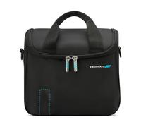RONCATO SPEED Beauty Case da viaggio per donne e uomini, Borsa da Toilette con zip e pratici scomparti interni - Nero