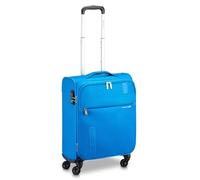 RONCATO SPEED Valigia trolley cabina 55 cm, Espandibile con zip, con sistema di chiusura TSA - Bluette