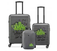 Roncato Warner Dc Set Valigie (medio, Cabina, Zaino Da Viaggio) - Joker