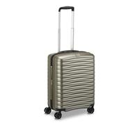 RONCATO Wave DLX - Trolley per cabina, 55 x 40 x 20/25 cm, espandibile - Champagne