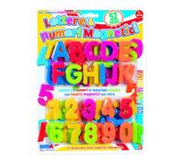 RONCHI SUPERTOYS SRL - LETTERE E NUMERI BL.10962 MAGN Bambole da taglio e magnetiche, Multicolore (10962)