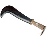 RONCOLA FORGIATA MANICO CUOIO TIPO BERGAMO 300MM PAPILLON