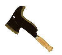 Roncola forgiata pennato foligno Manico Legno L33,5cm bifacciale COLTLB0008