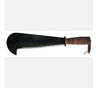 RONCOLA GALIZZI ART.1 ACCIAIO FORGIATO,BECCO CORTO,MANICO CUOIO CM.45
