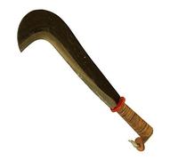 Roncola lunga con manico in cuoio 42cm per giardinaggio giardino COLTLB0003