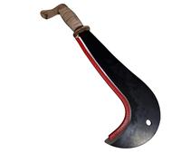 Roncola Ronca Con Lama 30 Cm Professionale Tipo Bergamo Con Manico in Cuoio Falc
