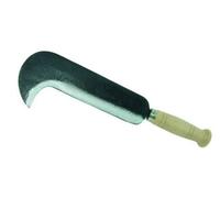 RONCOLA TIPO ROMA MANICO LEGNO IN ACCIAIO FORGIATO LAMA mm.260 FER 48989