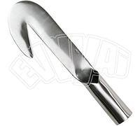 RONCOLA ULIVI ACCIAIO INOX CON CANNA RONCOLETTA PER POTA POTATURA ORTO GIARDINO