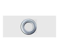 Rondella Diametro interno: 8.4 mm M8 DIN 125 Acciaio zincato 100 pz. SWG