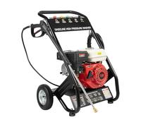Rondella a benzina ad alta pressione, 7,5 CV 2200 PSI 3400 RPM, spruzzatore portatile ad alta pressione, pulitore a 5 ugelli, pulitore per auto e terrazze, pulitore per grondaie
