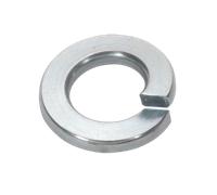 Rondella A Molla DIN 127B M6 Zincata Confezione Da 100 - Sealey SWM6 Nuovo