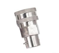 Rondella ad alta pressione 3/8 Quick Connect Adattatore in acciaio inossidabile progettato per l'integrazione del tubo flessibile modello Karcher (B)