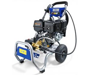 Rondella ad alta pressione a benzina, 11 CV, 389 cm³, 280 bar, con pompa ad alta pressione Annovi & Reverberi 1475, pulitore per pietra