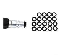 Rondella ad alta pressione O per kit di guarnizioni ad anello, guarnizioni in gomma per Karcher per Yili Morgana Quick Connect raccordi, nero, confezione da 10 o 20 (B)