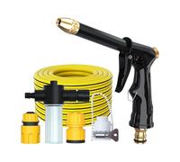 Rondella ad alta pressione portatile con bomboletta spray e tubo di collegamento, idropulitrice per auto, per casa, commerciale, terrazze, sentieri, cancelli, mobili, biciclette