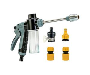 Rondella ad alta pressione portatile - guarnizione filettata, strumento di pulizia a spruzzo regolabile, pistola a spruzzo, connettore tubo da giardino, fissaggio versatile 'ugello 'acqua