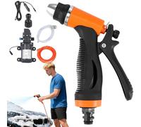 Rondella ad alta pressione portatile - Rondella a pressione portatile per la pulizia di auto e veicoli | Pulitore di manutenzione silenzioso con auto-stop per marciapiede giardino irrigazione auto