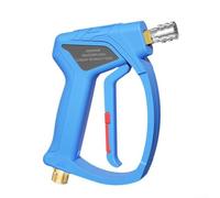Rondella ad alta pressione professionale idropulitrice pistola a spruzzo con sistema di cambio rapido e tecnologia anti-torsione (blu M22-14)
