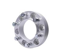 Rondella centraggio mozzo della ruota 2 Pezzi Distanziali Per Mozzo Ruota Auto Adattatore Distanziale Per Allargamento Mozzo In Alluminio Separatore Per Ford Per Ronco Per Endeavour(Silver 2PC 35mm)