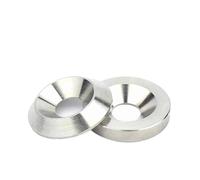 Rondella conica a testa svasata Rondella conica in acciaio inossidabile 304 Guarnizione piatta a testa svasata solida Rondelle coniche concave e convesse M3 M4 M5 M6 M8 M10(FLAT M4x16x3 10Pcs)