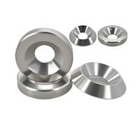 Rondella conica a testa svasata Rondelle coniche concave e convesse in acciaio inossidabile 304 M3 M4 M5 M6 M8 M10 Guarnizioni piatte a testa svasata solida conica 2~20 pezzi(CONE M4x16x3.2 15Pcs)