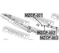 Rondella dell'iniettore MZCP-001 FEBEST per TOYOTA MAZDA LEXUS