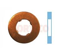 Rondella dell'iniettore Rame Blister pack 49430607 CORTECO per ALFA ROMEO LANCIA