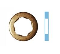 Rondella dell'iniettore Rame Blister pack 49430683 CORTECO per VW SEAT SKODA